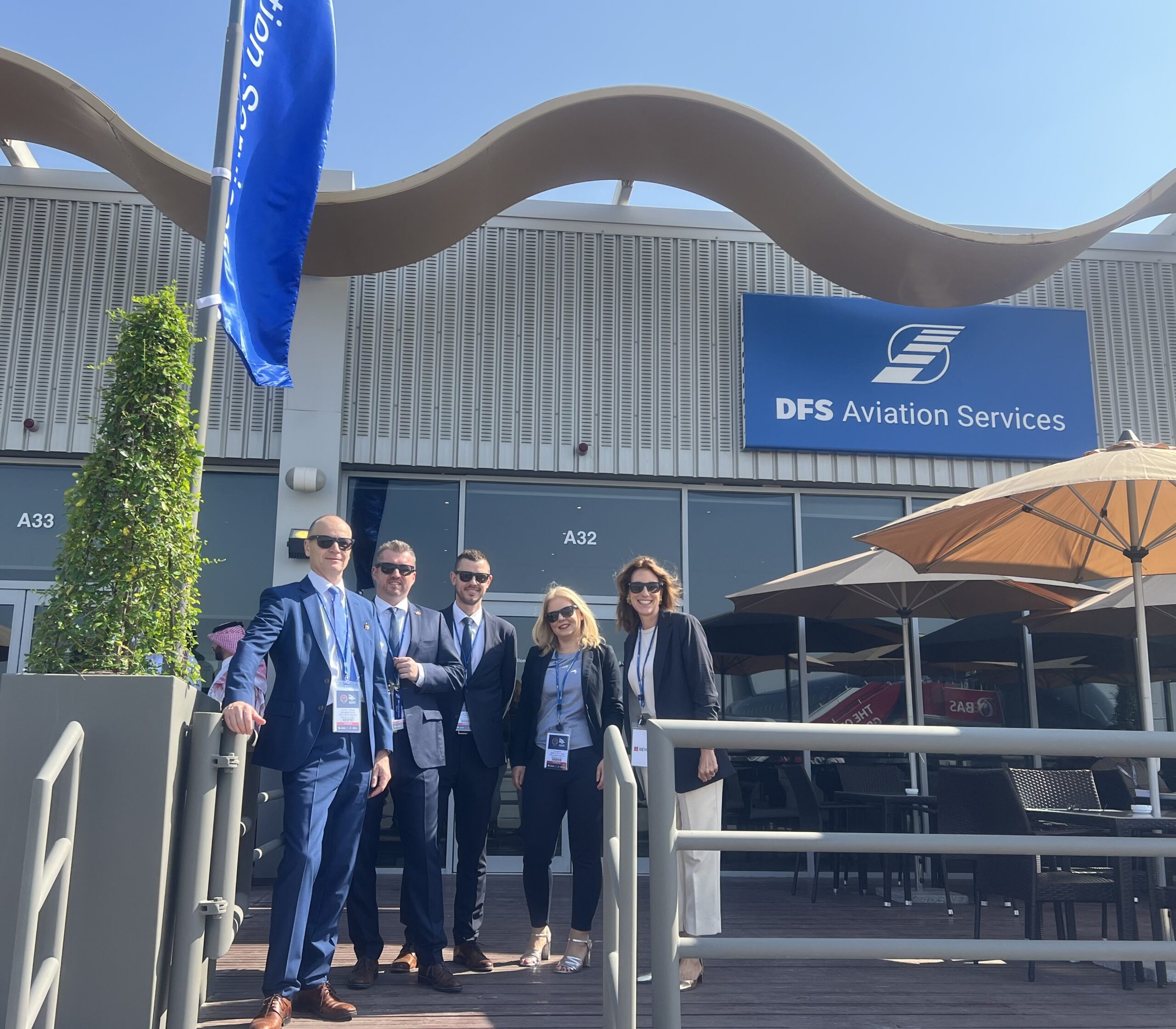 Team at Bahrain Airshow