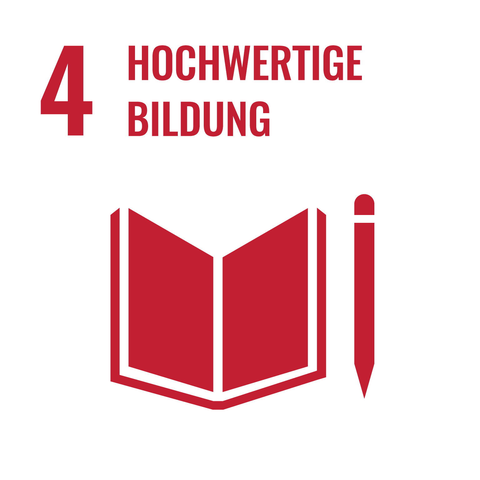 Sustainable Development Goal - 4 - Hochwertige Bildung