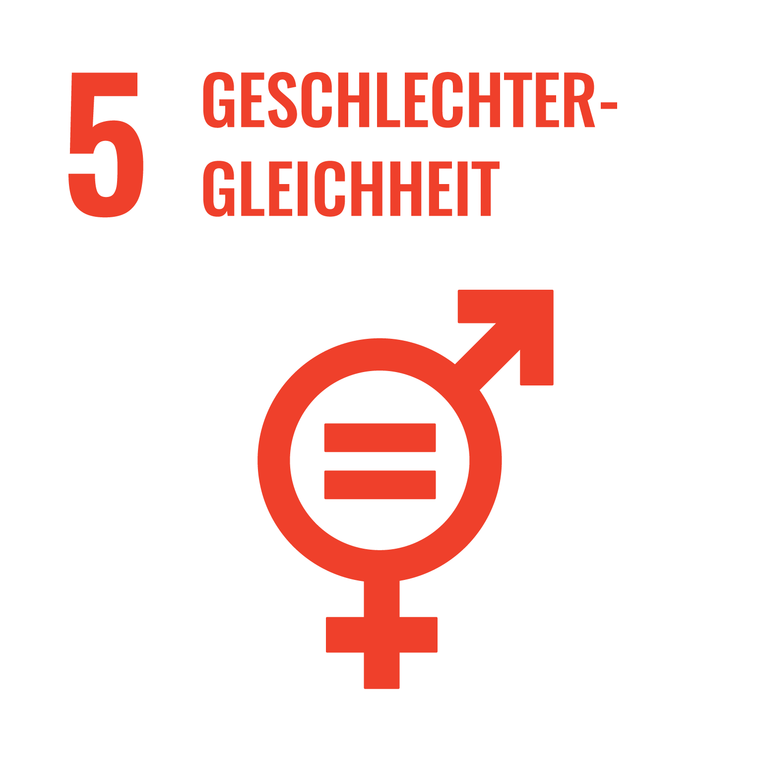 Sustainable Development Goal - 5 - Geschlechter Gleichheit