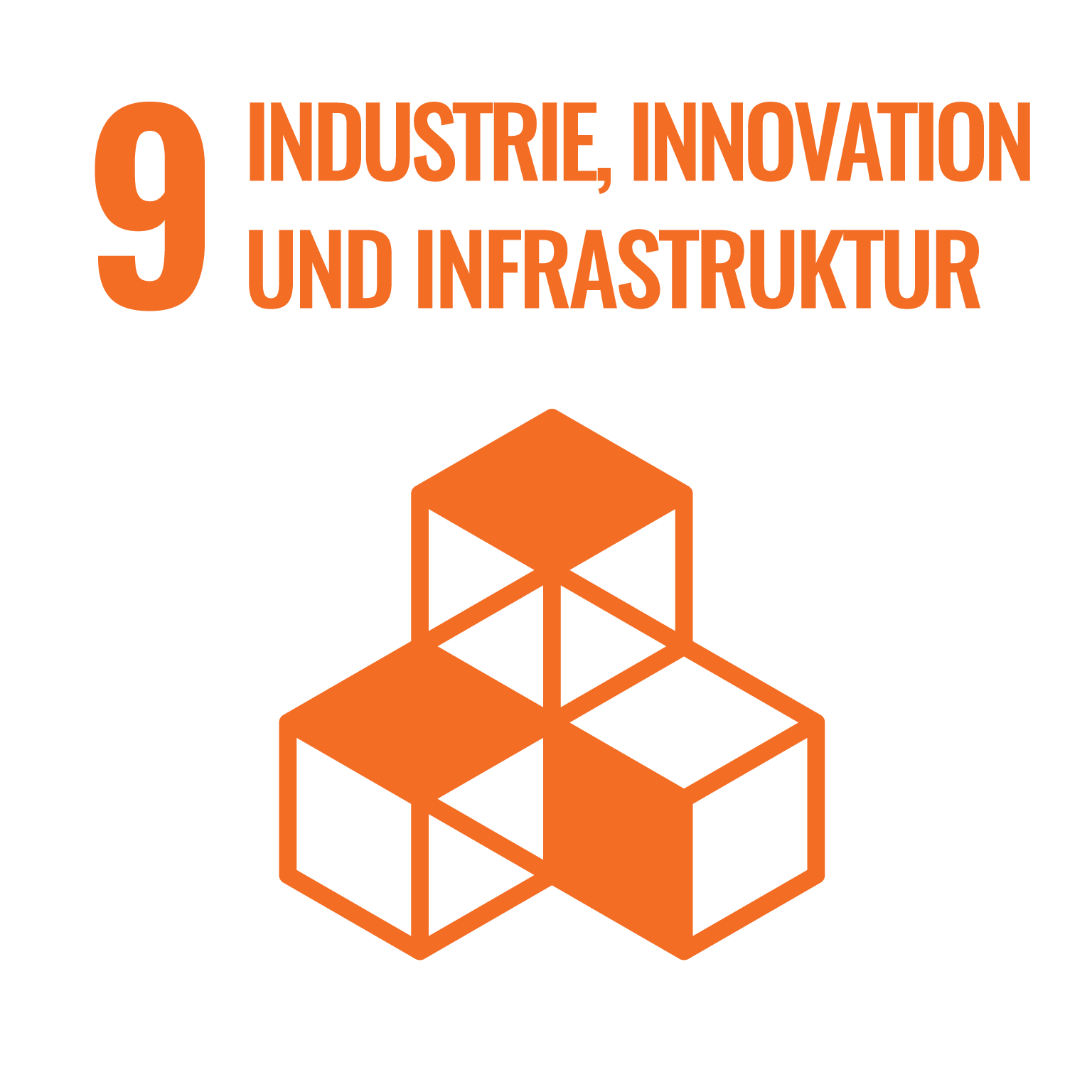 Sustainable Development Goal - 9 - Industrie, Innovation und Infrastruktur