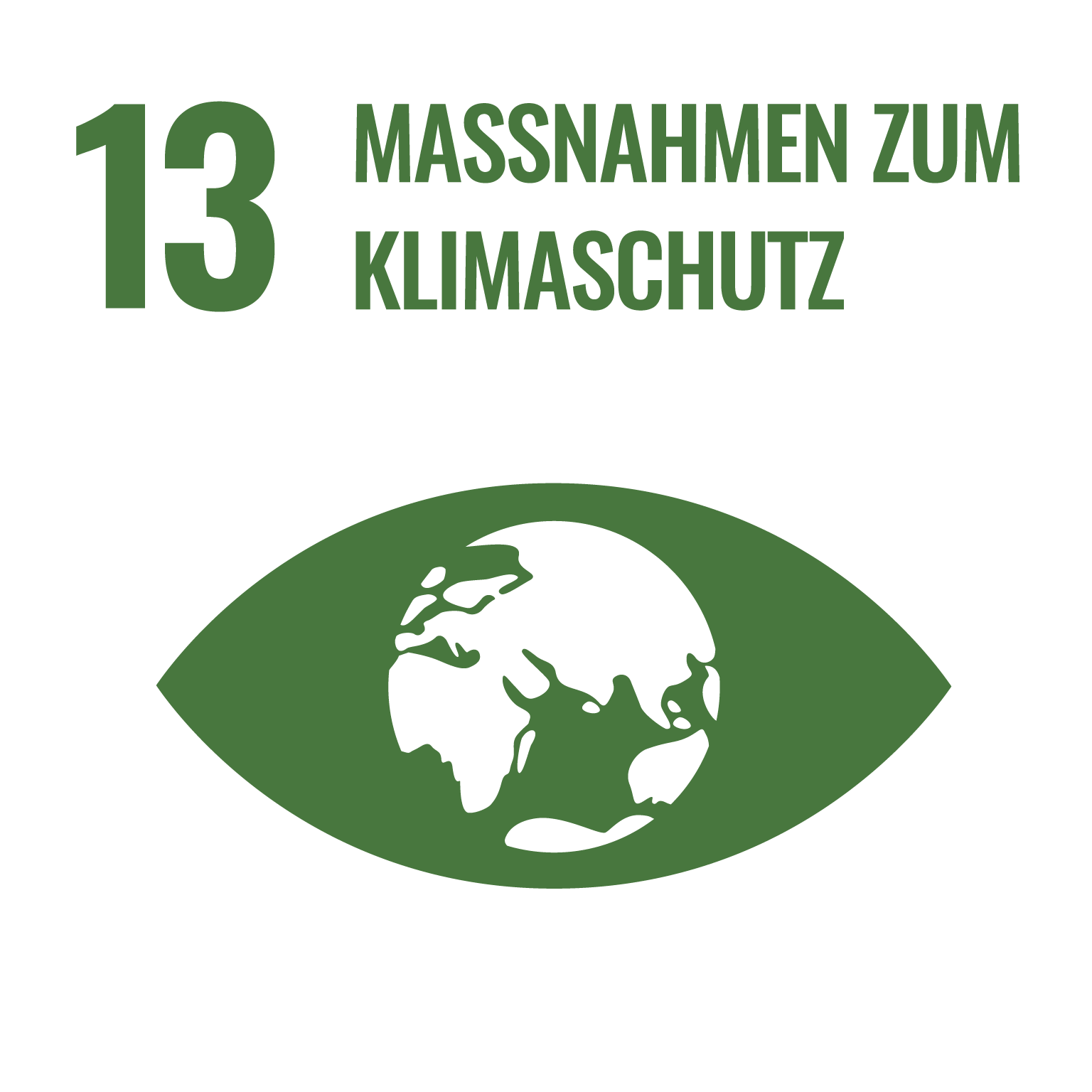 Sustainable Development Goal - 13 - Massnahmen zum Klimaschutz